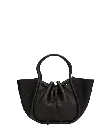 Proenza Schouler Small Ruched Leather Tote Bag | Thumbnail 1