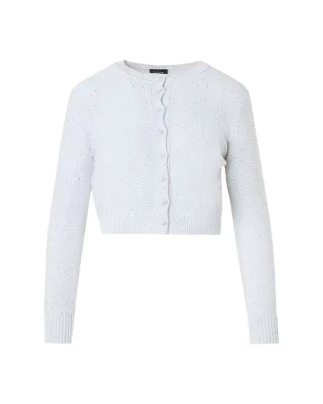 Knit Cardigan with Sequins
