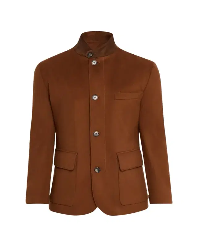Men's Roadster Cashmere Single-Breasted Jacket