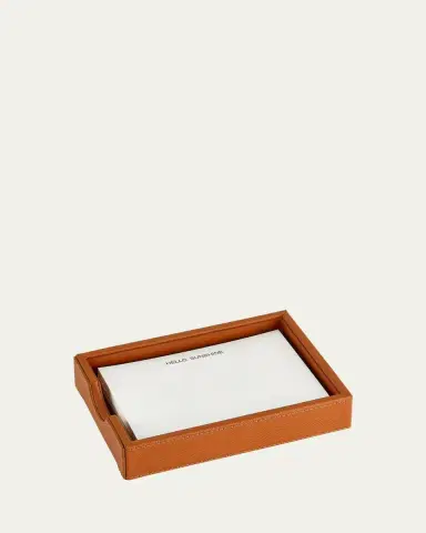 Graphic Image Leather Memo Tray with 25 "Hello Sunshine" Note Cards | Thumbnail 2