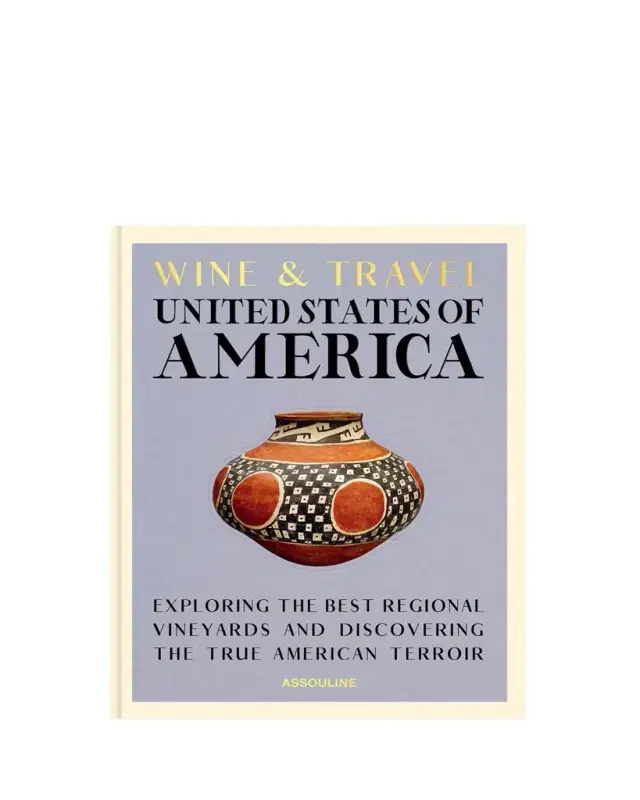 Assouline "Wine & Travel: USA" Book by Enrico Bernardo
