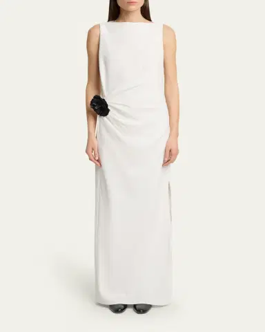 Proenza Schouler Indria Matte Double Crepe Dress | Thumbnail 2 Proenza Schouler Indria Matte Double Crepe Dress | Thumbnail 2