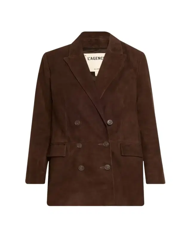 Aimee Relaxed Double-Breasted Blazer