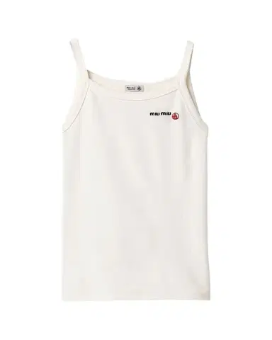Miu Miu x Petit Bateau Stretch Jersey Top | Thumbnail 1 Miu Miu x Petit Bateau Stretch Jersey Top | Thumbnail 1
