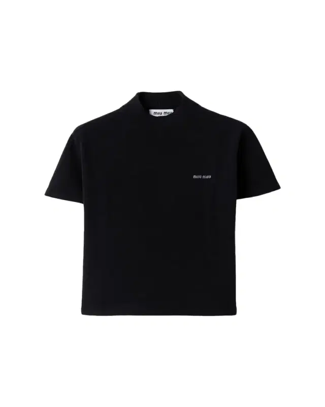Cashmere Short-Sleeve Sweater