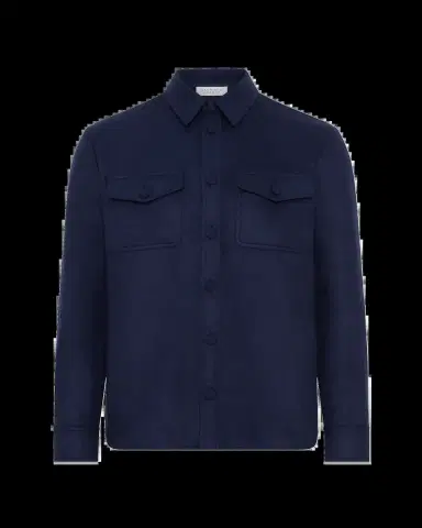 Gabriela Hearst Men's Lucas Silk Overshirt | Thumbnail 2 Gabriela Hearst Men's Lucas Silk Overshirt | Thumbnail 2