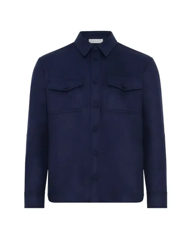 Men's Lucas Silk Overshirt