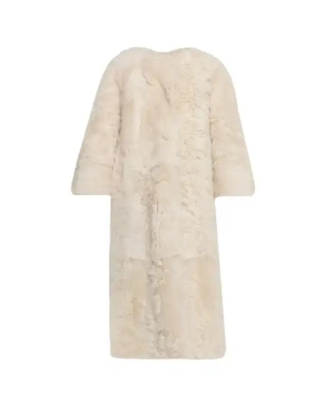 Yves Salomon Long Toscana Lamb Shearling Coat