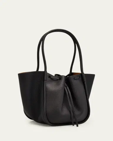 Proenza Schouler Large Ruched Pebbled Calfskin Tote Bag | Thumbnail 8