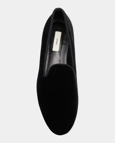 Toteme Velvet Loafers | Thumbnail 6