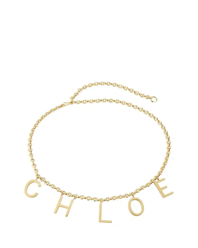 Chloe Logo Letters Belt