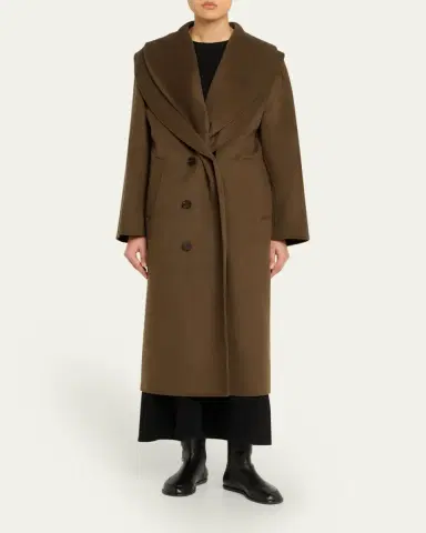 RÓHE Double-Face Wool Scarf Coat | Thumbnail 2 RÓHE Double-Face Wool Scarf Coat | Thumbnail 2