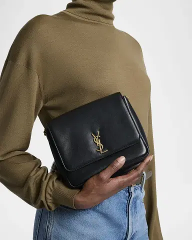 Saint Laurent Kate YSL Flap Shoulder Bag in Leather | Thumbnail 6 Saint Laurent Kate YSL Flap Shoulder Bag in Leather | Thumbnail 6