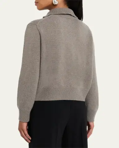 Yves Salomon Wool Turtleneck Pullover | Thumbnail 3 Yves Salomon Wool Turtleneck Pullover | Thumbnail 3