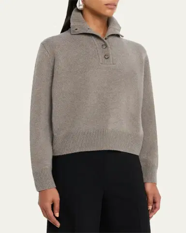 Yves Salomon Wool Turtleneck Pullover | Thumbnail 4 Yves Salomon Wool Turtleneck Pullover | Thumbnail 4
