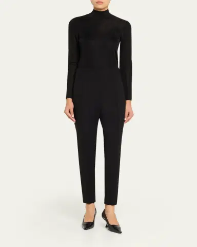 Carolina Herrera Emilie Seamed Skinny-Leg Ankle Pants | Thumbnail 2 Carolina Herrera Emilie Seamed Skinny-Leg Ankle Pants | Thumbnail 2