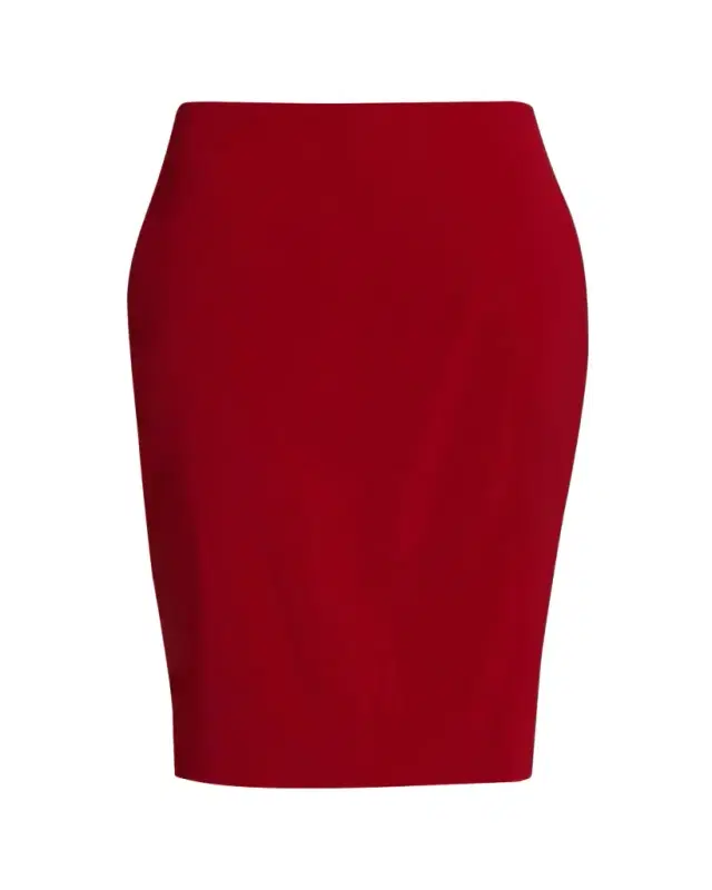 YSL Stretch Satin Pencil Skirt