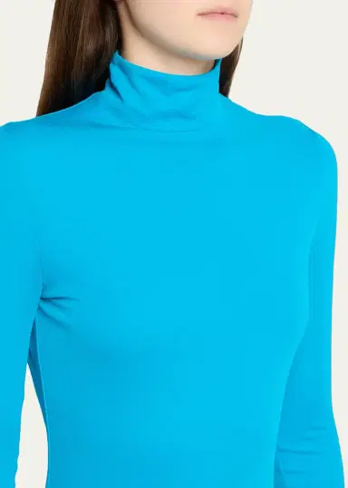 Alaïa Heart Cutout Turtleneck Long-Sleeve Maxi Dress | Thumbnail 9 Alaïa Heart Cutout Turtleneck Long-Sleeve Maxi Dress | Thumbnail 9