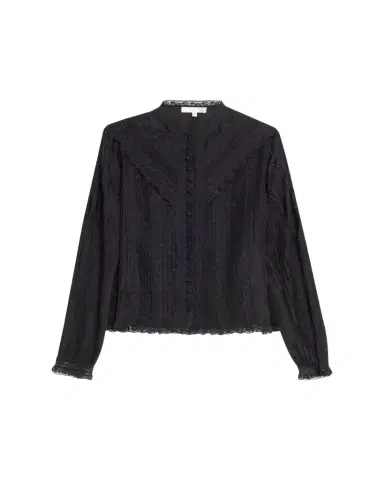 LoveShackFancy Aralina Silk Blouse | Thumbnail 1