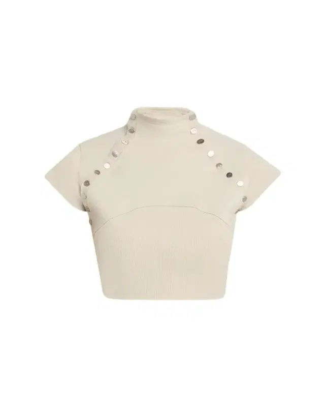 Snap Down Crop Top