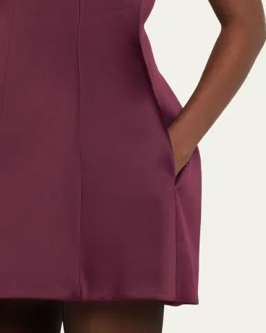 Marc Jacobs Satin Bow Mini Dress | Thumbnail 8