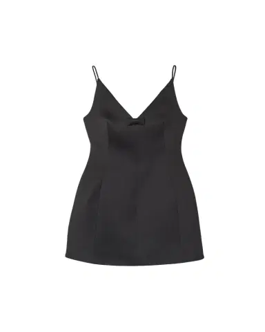 Marc Jacobs Satin Bow Mini Dress | Thumbnail 1