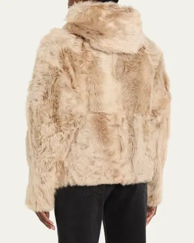 Yves Salomon Shearling Hoodie | Thumbnail 2 Yves Salomon Shearling Hoodie | Thumbnail 2