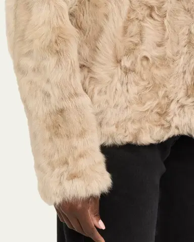 Yves Salomon Shearling Hoodie | Thumbnail 4 Yves Salomon Shearling Hoodie | Thumbnail 4