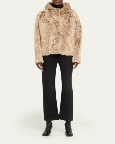 Yves Salomon Shearling Hoodie | Thumbnail 5 Yves Salomon Shearling Hoodie | Thumbnail 5
