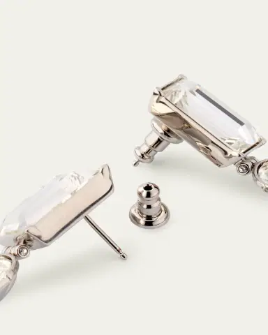 McQueen Crystal Cocktail Earrings | Thumbnail 4