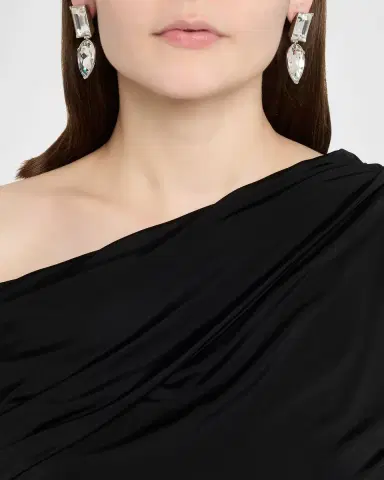McQueen Crystal Cocktail Earrings | Thumbnail 5