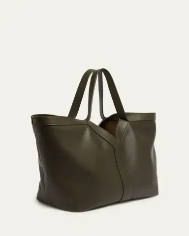 Saint Laurent Y Stitch Tote Bag in Calfskin Leather | Thumbnail 3 Saint Laurent Y Stitch Tote Bag in Calfskin Leather | Thumbnail 3