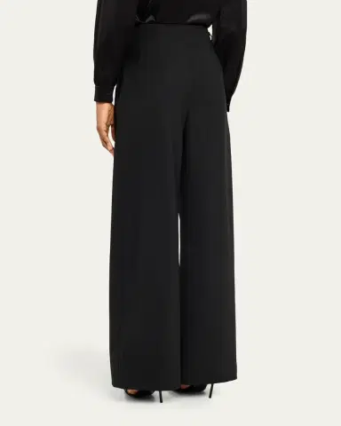 Oscar de la Renta Tailored Wide-Leg Pants | Thumbnail 3