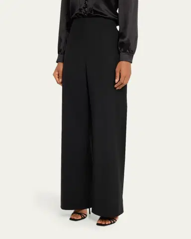 Oscar de la Renta Tailored Wide-Leg Pants | Thumbnail 4