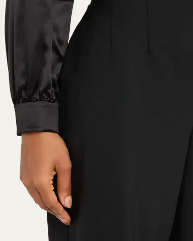 Oscar de la Renta Tailored Wide-Leg Pants | Thumbnail 5