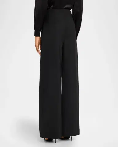 Oscar de la Renta Tailored Wide-Leg Pants | Thumbnail 7
