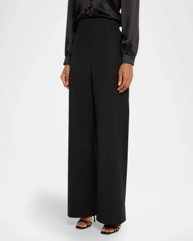 Oscar de la Renta Tailored Wide-Leg Pants | Thumbnail 8