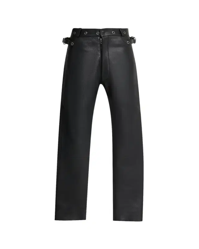 TOM FORD Men's Slim Fit Grained Leather Biker Pants
