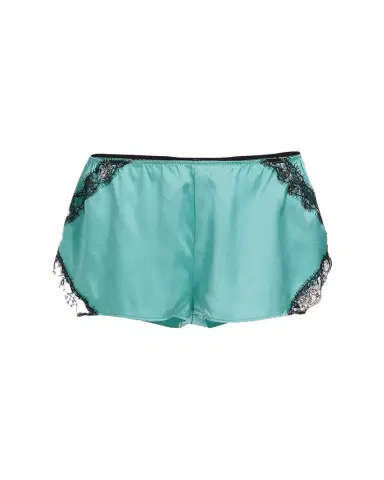 Kiki de Montparnasse Lace-Trim Silk Shorts | Thumbnail 1