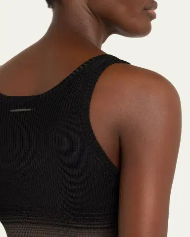 Grace Ling Evanescent Sheer Degrade Tank Top | Thumbnail 5