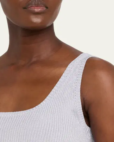 Grace Ling Evanescent Sheer Degrade Tank Top | Thumbnail 9