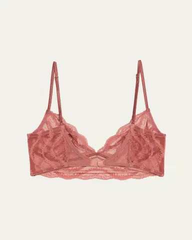 Kiki de Montparnasse Leche Moi Lace-Trim Longline Bra | Thumbnail 2