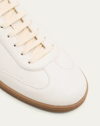 Brunello Cucinelli Men's Deerskin Leather T-Toe Sneakers | Thumbnail 5 Brunello Cucinelli Men's Deerskin Leather T-Toe Sneakers | Thumbnail 5