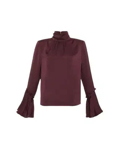 Ramy Brook Christy Ruffle-Cuff Blouse | Thumbnail 1