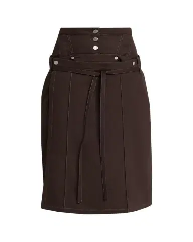 JANE WADE Corseted Denim Pencil Skirt | Thumbnail 1 JANE WADE Corseted Denim Pencil Skirt | Thumbnail 1
