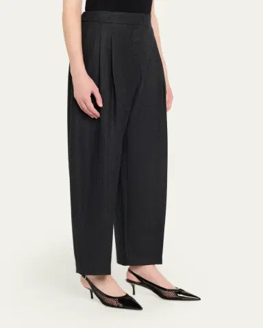 Alaïa Flannel Tailored Pants | Thumbnail 4 Alaïa Flannel Tailored Pants | Thumbnail 4