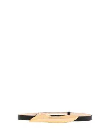 Déhanche Arp 24K Gold-Plated Metal & Leather Belt | Thumbnail 1