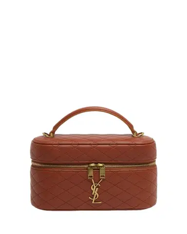 Saint Laurent Gaby Vanity Quilted Leather Bag | Thumbnail 1 Saint Laurent Gaby Vanity Quilted Leather Bag | Thumbnail 1