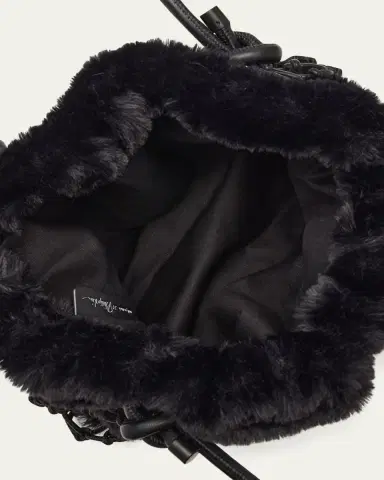 3.1 Phillip Lim Faux Fur Macrame Mini Sac Top-Handle Bag | Thumbnail 4 3.1 Phillip Lim Faux Fur Macrame Mini Sac Top-Handle Bag | Thumbnail 4