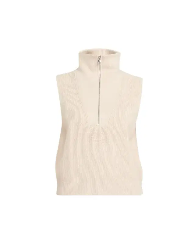 Amina Half-Zip Knit Pullover